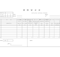 경비보고서 경비보고서